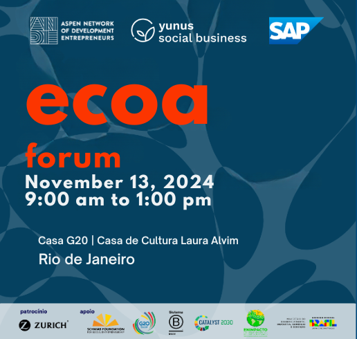 Ecoa Forum in Rio de Janeiro, November 13, 2024 announcement