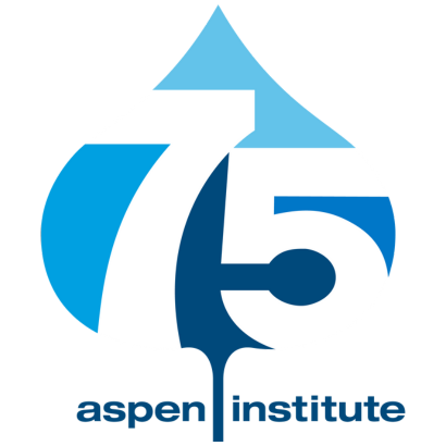 Aspen Institute 75 years logo