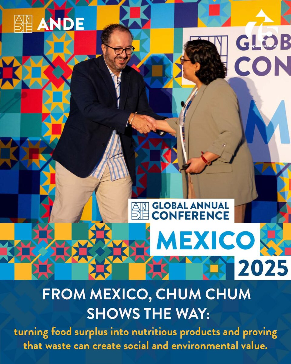 From Mexico, Chum Chum shows the way: turning food surplus into nutritious products and proving that waste can create social and environmental value.