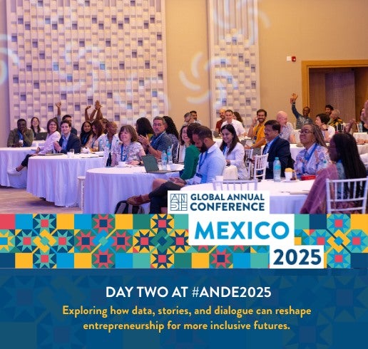 Day Two at #ANDE2025, main conference plenary.