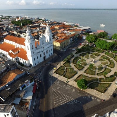 Aerial view of Belem do Para in Brazil, Getty Images