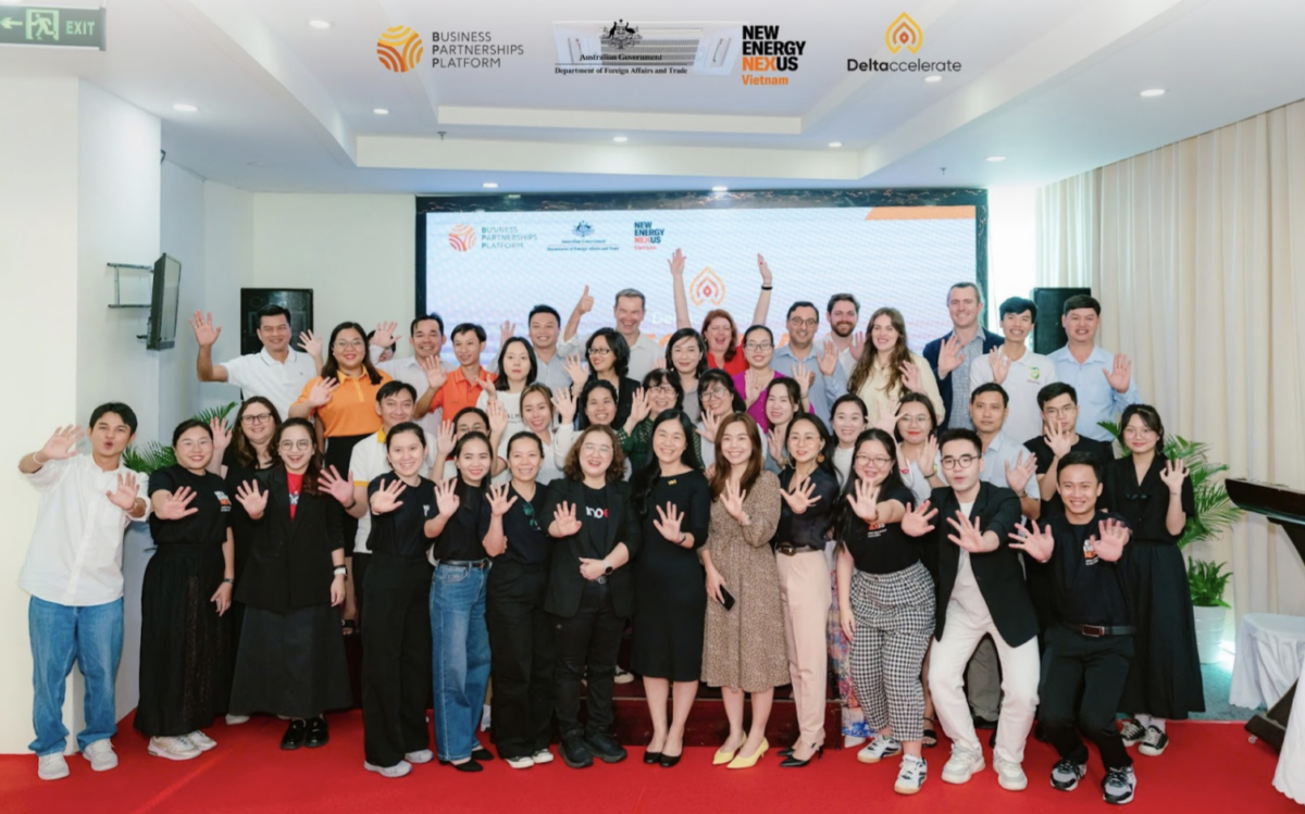 Organizers and Participants of Deltaccelerate, an accelerator program dedicating towards women-led enterprises adapt to climate change